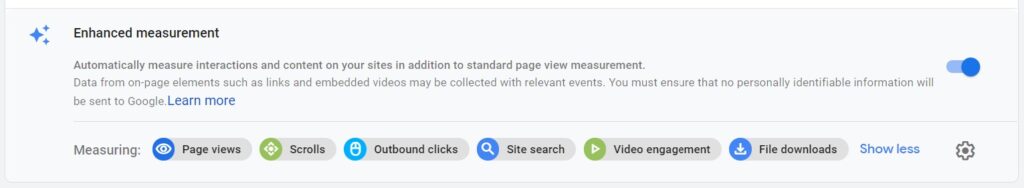 Google Analytics 4 Event tracking